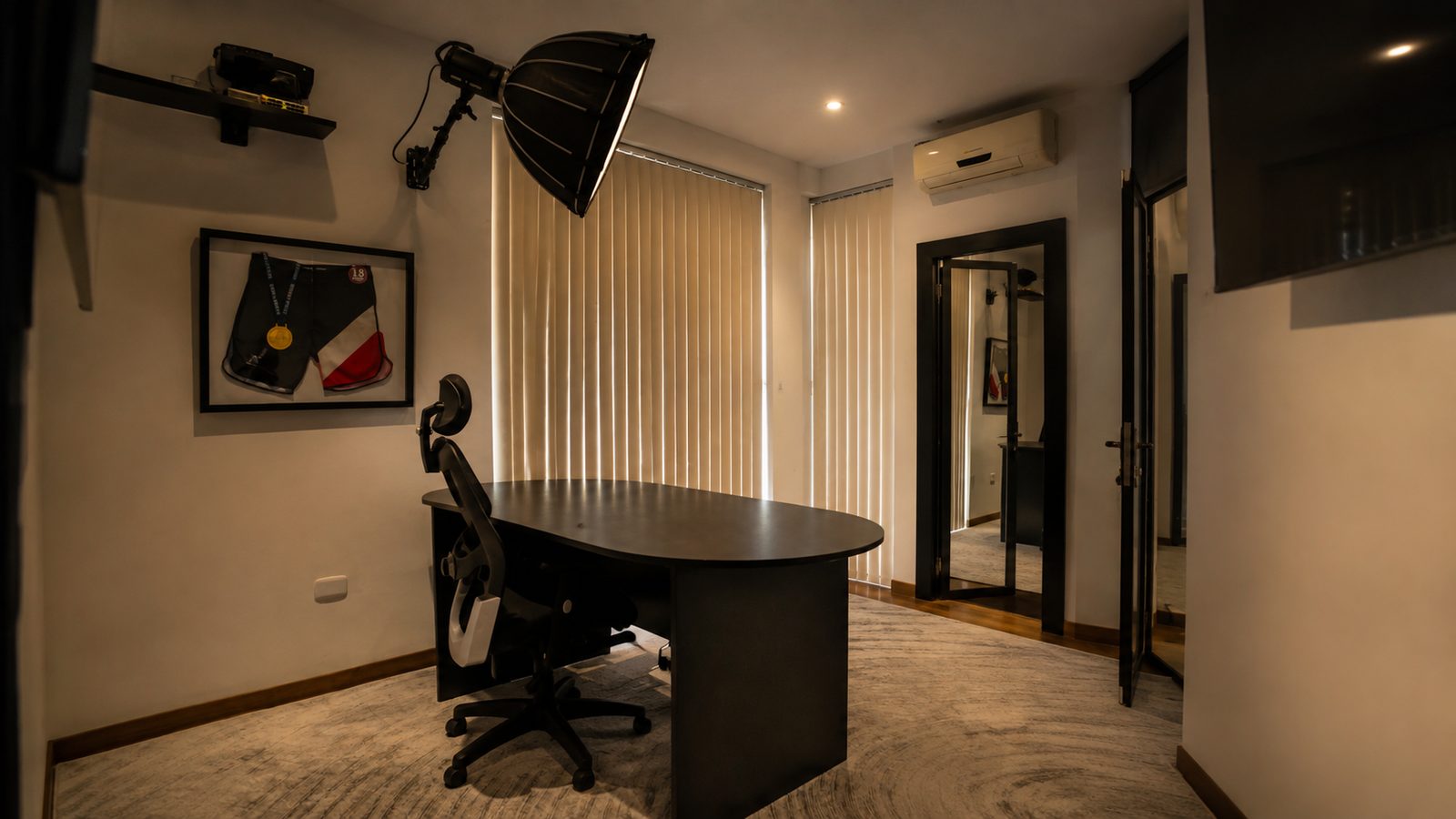 Sala de evaluación y fotos corporales
